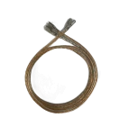 Биметалический кабель прерывателя L=1000мм (2х0,75 с 4 клемами)