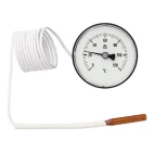 Термометр круглый хром d=57мм, 0-120 °С